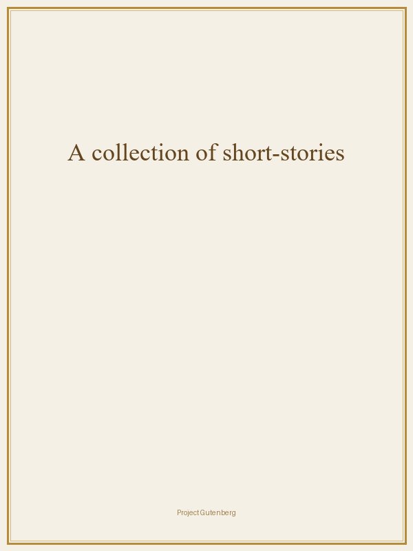 A collection of short-stories